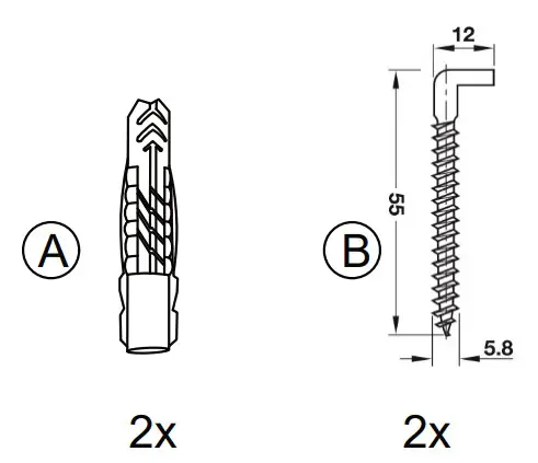 Components small parts