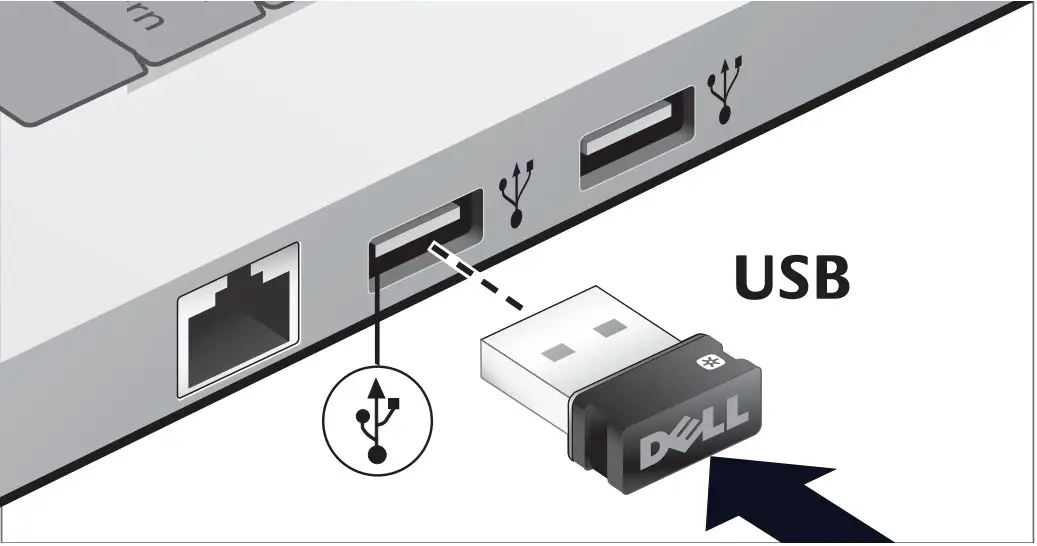 Connection USB with computer