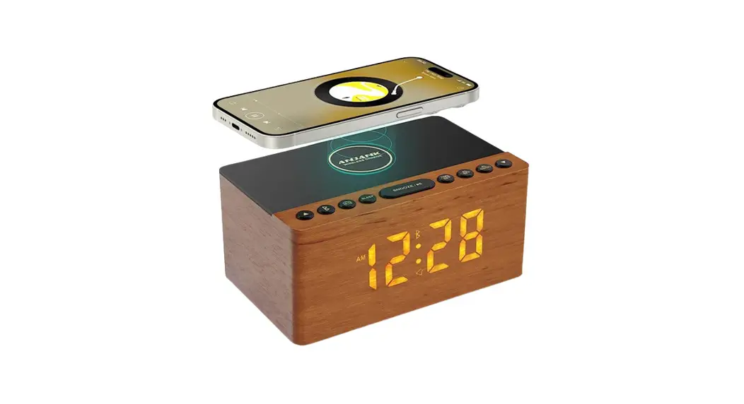 Anjank Ac190bt Bluetooth Speaker Alarm Clock User Manual