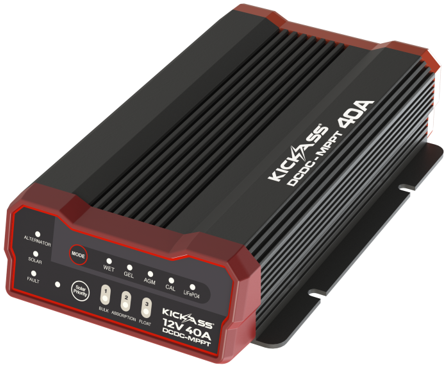 KICKASS KADCDC20A 40A DCDC Charger and 8M Heavy Duty DCDC Wiring Kit