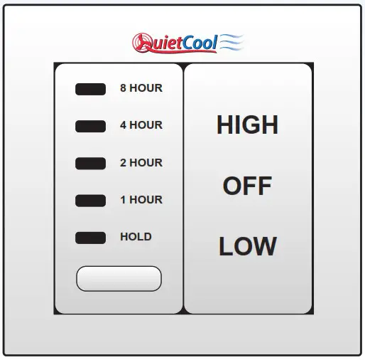 QuietCool QC CL 2250 QC CL 7000 Classic Whole House Fan - SYSTEM OPERATING INSTRUCTIONS 2