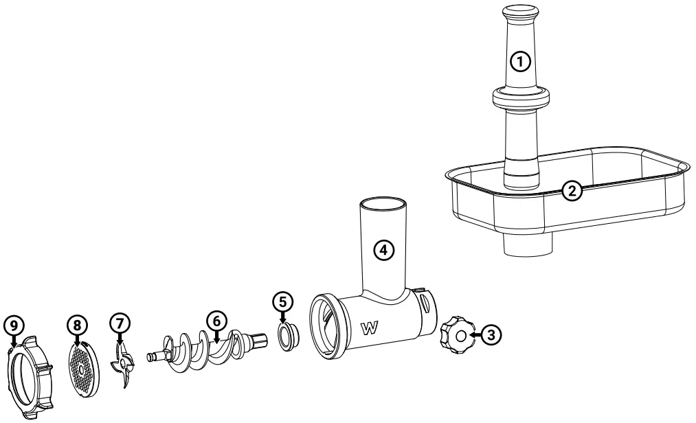 Meat processing operation