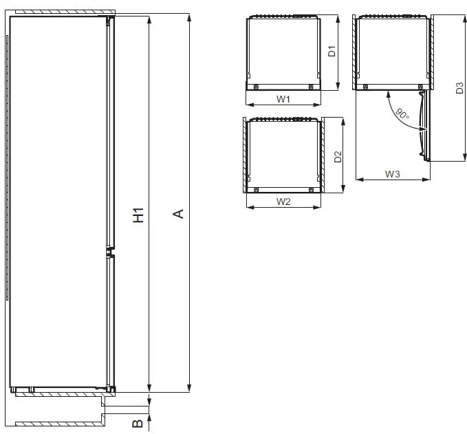 AEG-NSC7G181DS-Fridge-Freezer-fig-2