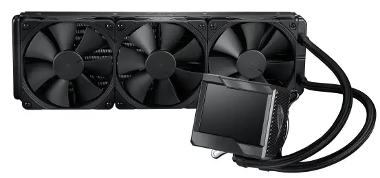 ASUS ROG RYUJIN II 360 Processor All-in-one Liquid Cooler 12 cm Black 1 pc(s) - bar code