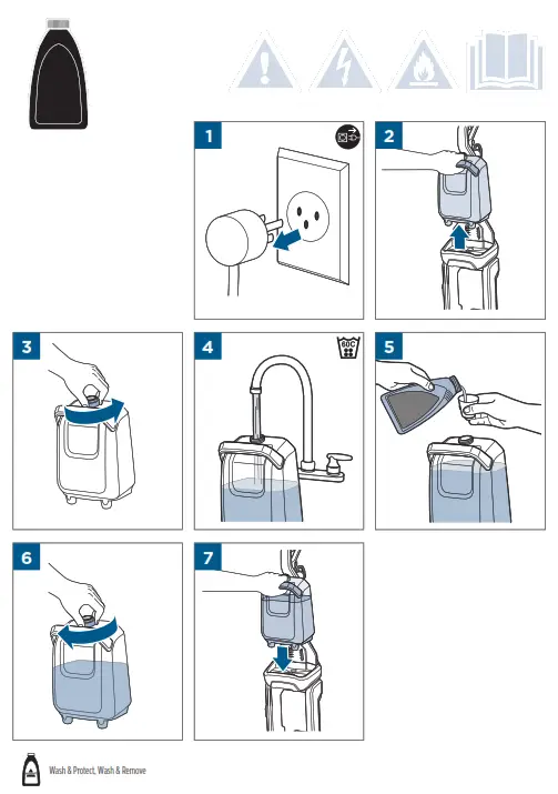 Bissell 3112 Series Powerclean 2X Carpet Cleaner - fig 3
