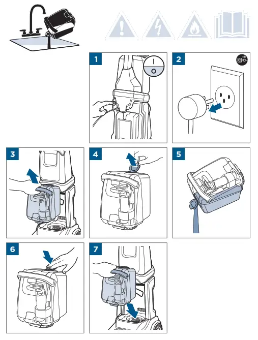 Bissell 3112 Series Powerclean 2X Carpet Cleaner - fig 7