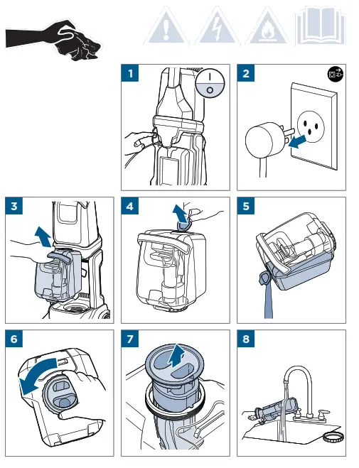 Bissell 3112 Series Powerclean 2X Carpet Cleaner - fig 8