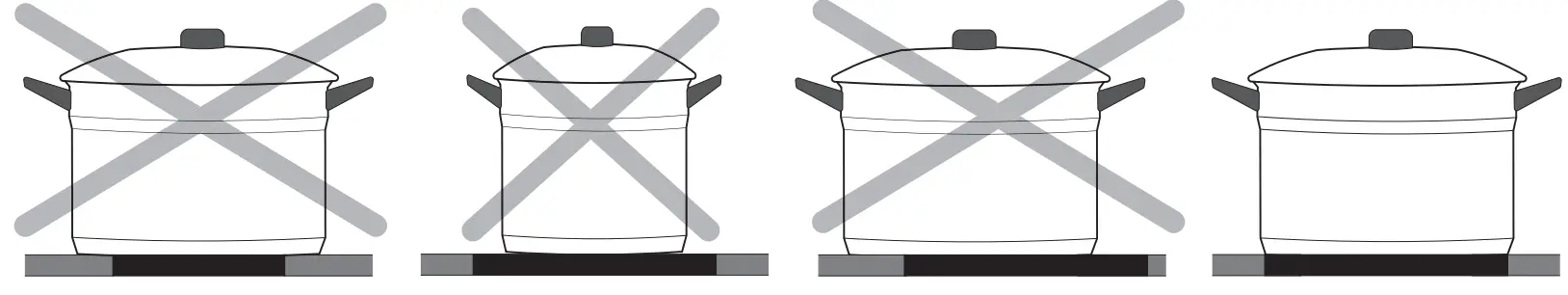 eta 579090000 Induction Hob - cookware 2