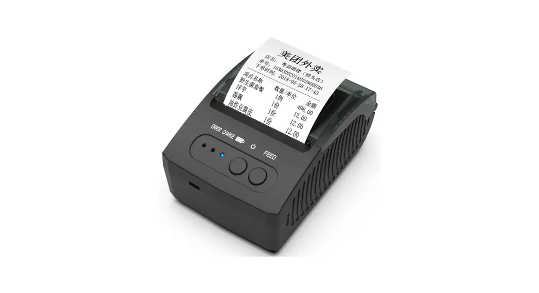 Ocom Ocpp-m15 Small Receipt Printer 58mm Bluetooth Thermal Barcode Portable Pos Mini Printer User Manual