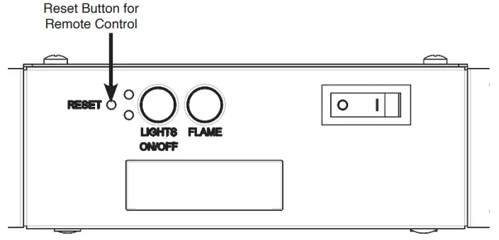 GAZCO 219 089 Radiance LED Electric Fire Range - REMOTE CONTROL