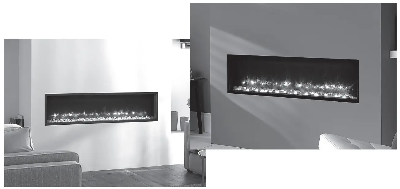 GAZCO 219 089 Radiance LED Electric Fire Range