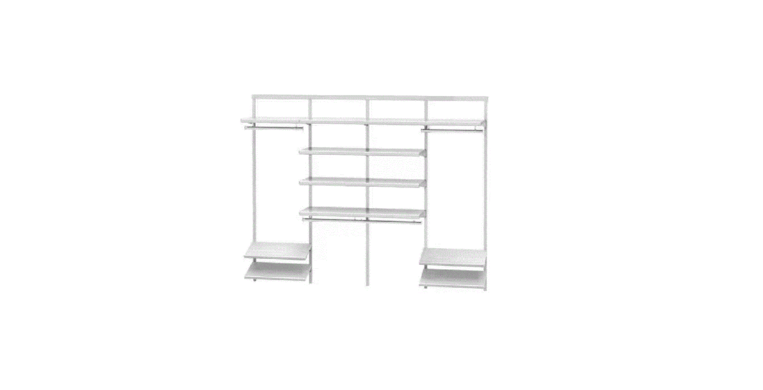 Everbilt 1007121662 Adjustable Closet Organizer User Guide
