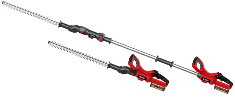 COBRA HT50LRH24V 24V Cordless Long Reach Hedge Trimmer