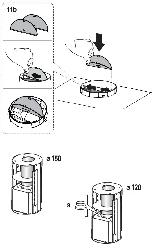 ROROS HETTA Cilindro Island - DUCTING VERSION