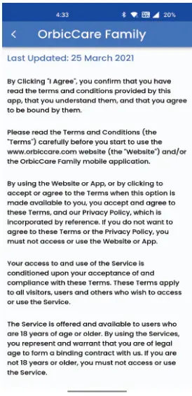 Terms and Conditions