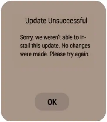 Software Update Issues