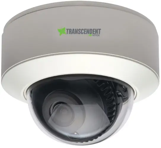 VITEK VTD-TND4FLN-2 Transcendent Series 4 Megapixel Indoor Outdoor IR Network Vandal Dome Camera