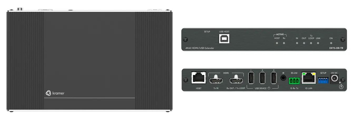 kramer-EXT3-XR-TR HDMI-Extender-with-USB-Ethernet-PRODUCT-IMAGE