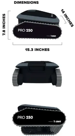 HERITAGE - Advanced -Pro- Line- 600 -Robotic- Cleaner - 06