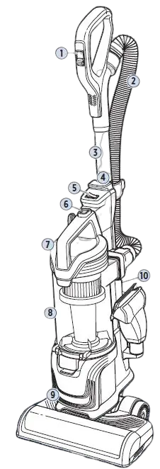 Bissell-34152-Surfacesense-Lift-Off-Vacuum-Cleaner-FIG-12