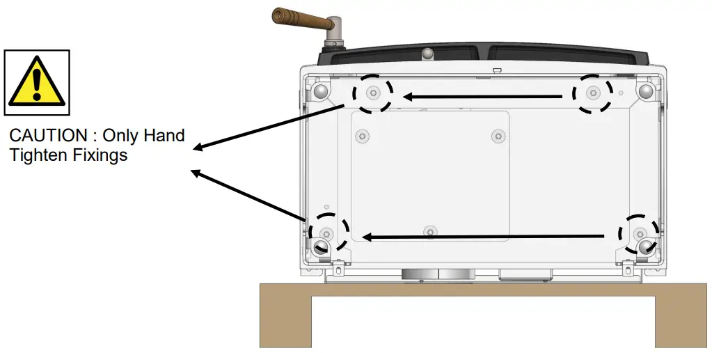 ARADA DEVON LOG FAR M Series Farringdon Freestanding Stove - Position log store assembly