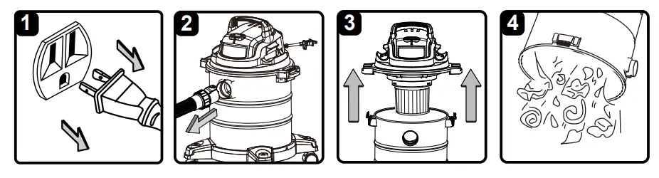 Vacmaster VOC508S Wet Dry Shop Vacuum - fig 7