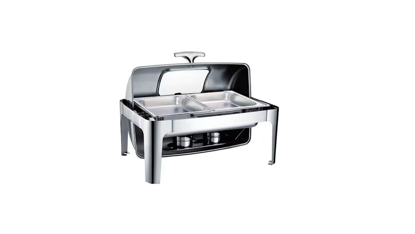 Vevor Dt-c1105 Rectangle Roll Top Chafing Dish User Manual