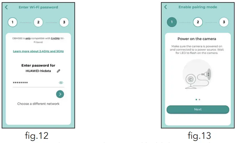 Add the Camera to your account