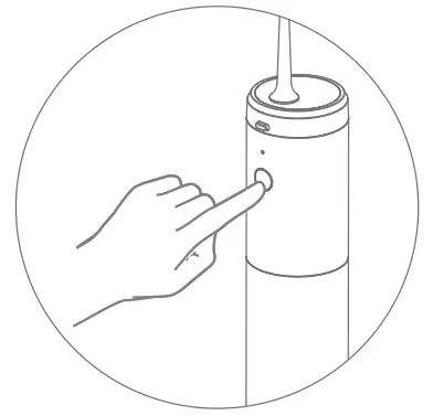 ENCHEN Mint 3 Portable Water Flosser - Method 3