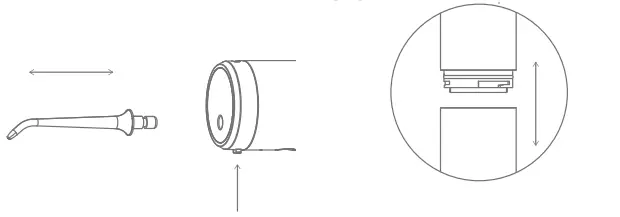 ENCHEN Mint 3 Portable Water Flosser - Method