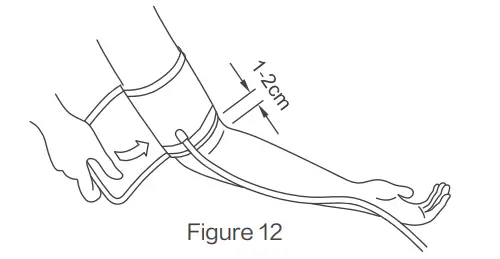 LEPU Medical LBP70C Automatic Arm Electronic Blood Pressure Monitor - measurement