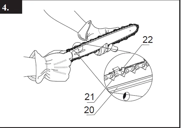 greenworks-GD40CS15-40V-Electric-Chainsaw-fig-4
