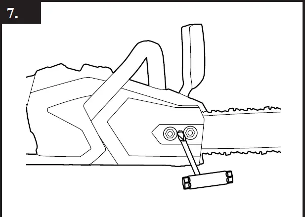 greenworks-GD40CS15-40V-Electric-Chainsaw-fig-7