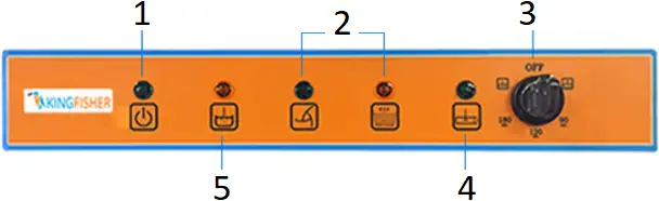 KINGFISHER KF400 Deluxe Warewasher a1