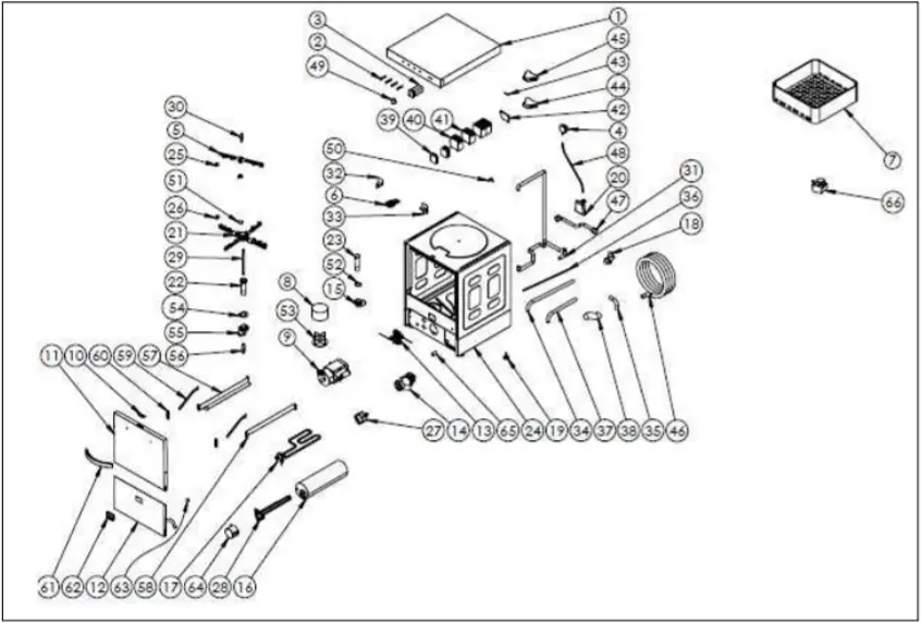 KINGFISHER KF400 Deluxe Warewasher c1