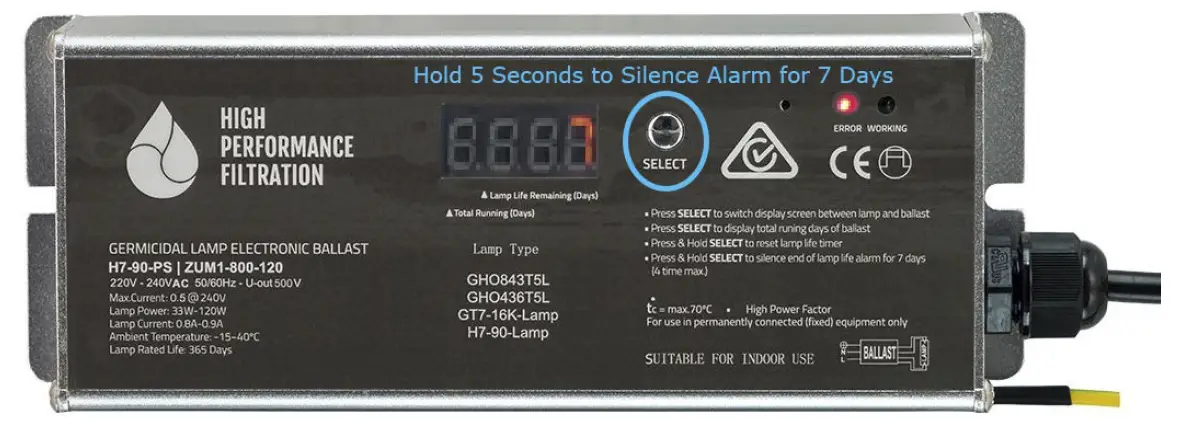 SS Enclosure Ultraviolet Germicidal Disinfection Whole House Filtration System with UVin 13