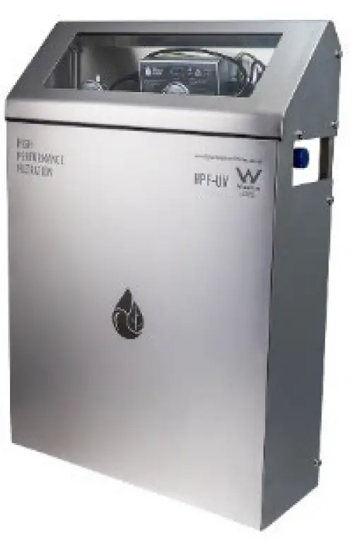 SS Enclosure Ultraviolet Germicidal Disinfection Whole House Filtration System with UVin featured