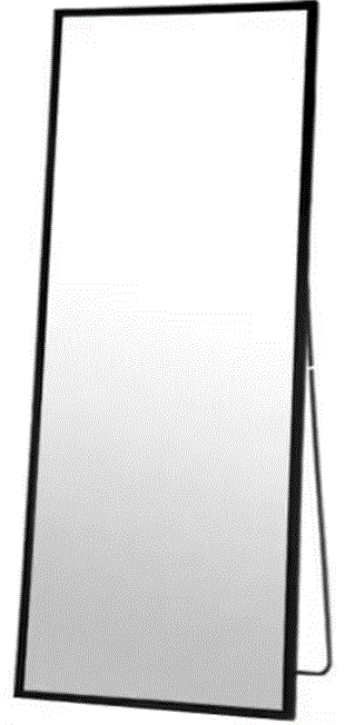Aoibox-SNMX496-Frame-Rectangle-Wall-Mounted-Full-Length-Dressing-Mirror-product