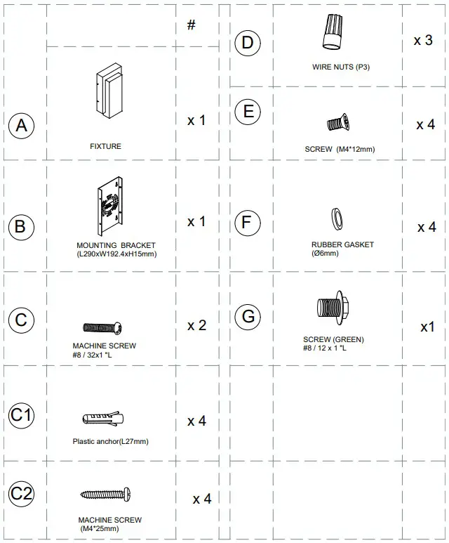 MAXIM LIGHTING E30182-01BK Lightray 2-Light Wall Sconce - fig 1