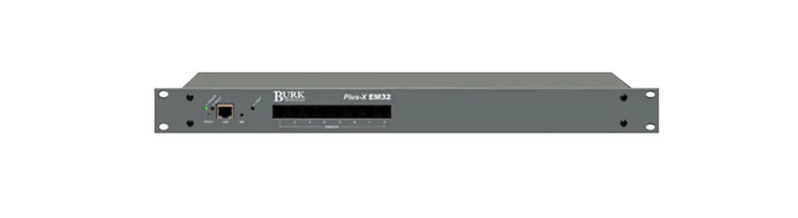 Burk Technology Plus-x Em32 Environmental Monitor User Guide Burk Technology Plus-x Em32 Environmental Monitor User Guide