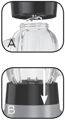 BLACK DECKER BL1200 Series PowerCrush 5 in 1 Digital Kitchen System - JAR ASSEMBLY