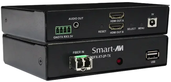 Smartavi-DFX-XT-2P-Dual-Head-4K-HDMI-With-Audio-and-Usb-2.0-Kvm-Extender-product-image