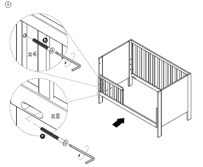 Crate-Barrel-Opie-Crib-Rail-Opie-Two-Tone-Wood-and-Linen-12