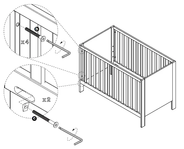 Crate-Barrel-Opie-Crib-Rail-Opie-Two-Tone-Wood-and-Linen-9