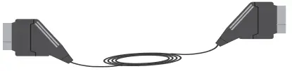 DAEWOO 24DE04HL1 24 Inch LED HD TV - Cables 4