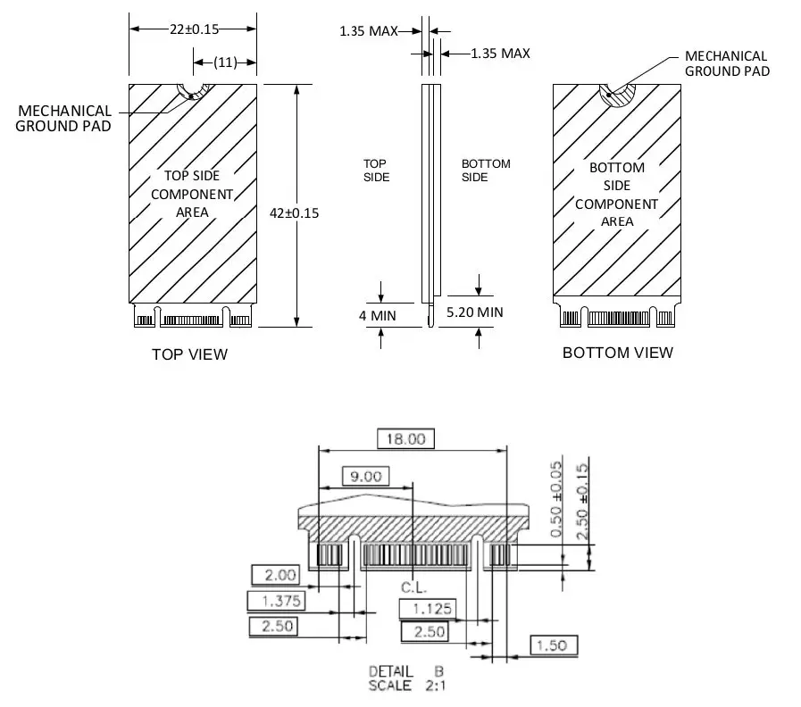 Cactus M.2 SSD -270PM6 Series Commercial Grade-fig-1