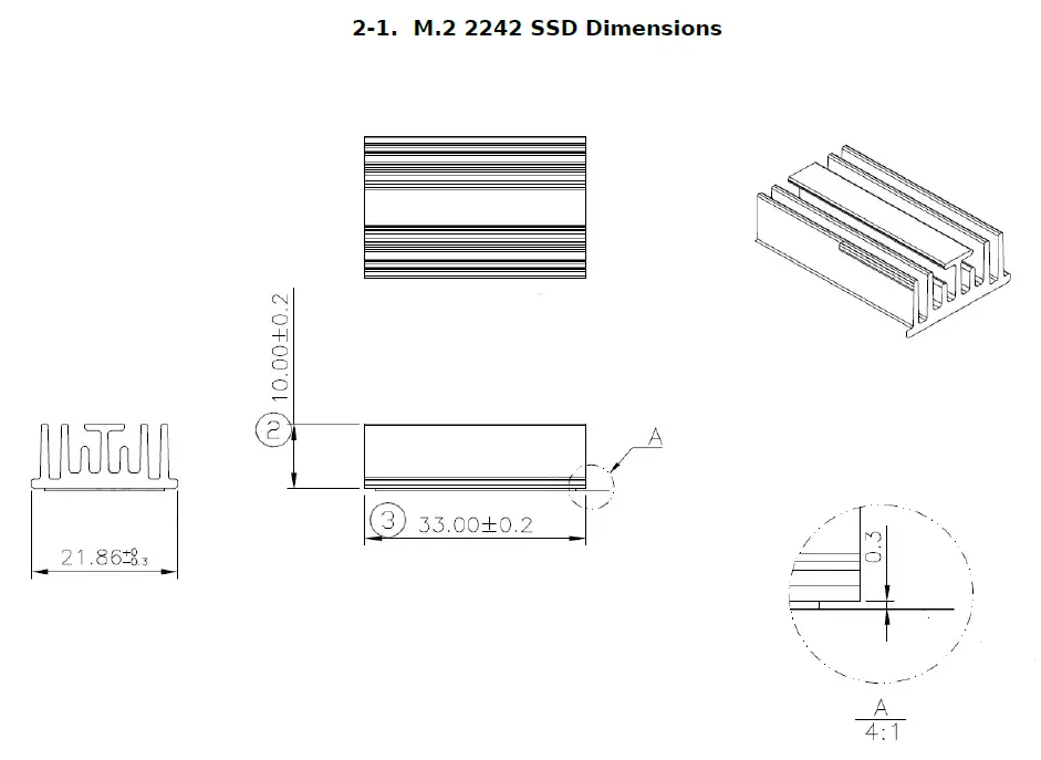 Cactus M.2 SSD -270PM6 Series Commercial Grade-fig-2