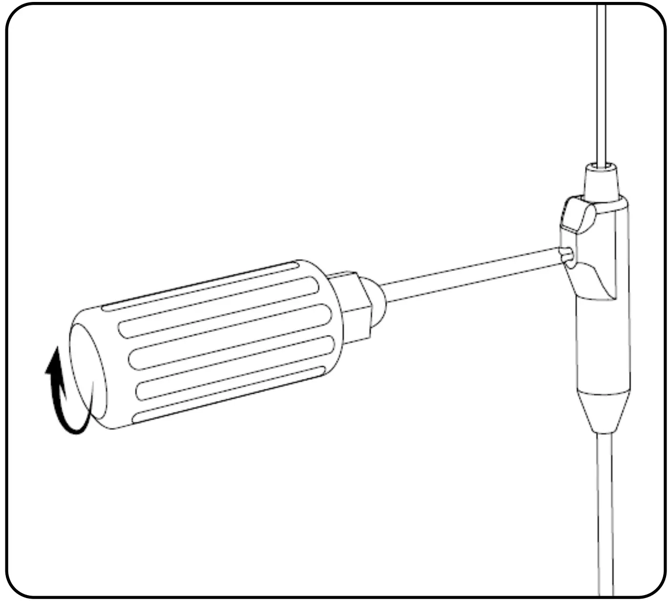 CONNECTING TO THE PERCUTANEOUS