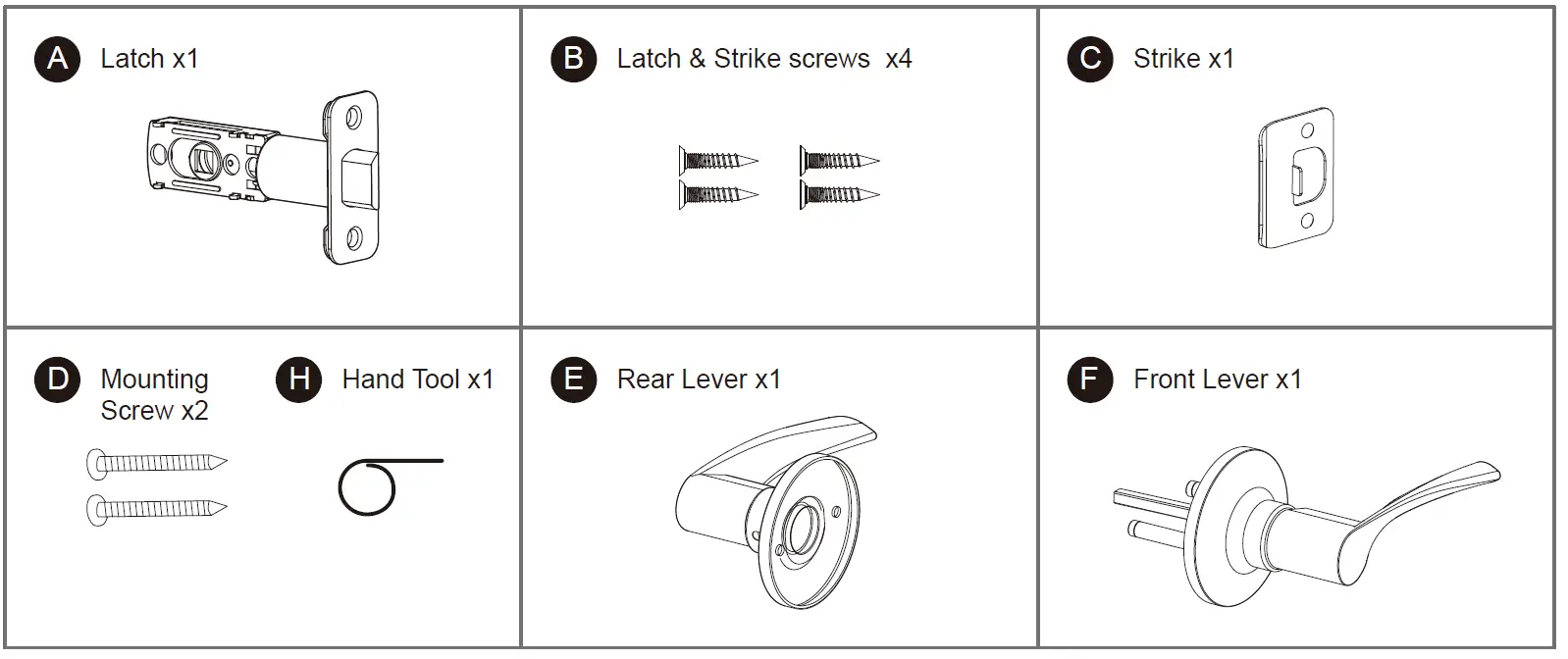 veise 801 Handle Lever 2