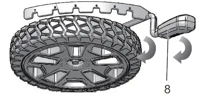 greenworks MO80L06 Pro 80V Electric Lawn Mower fig9